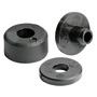 Glass stop spacer black Packaging containing 100 pcs